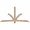 Ekena Millwork Davenport Smooth Timber Gable Bracket, Douglas Fir, 96"W x 52"H x 3 1/2"D x 5 1/2"F, 13/12 Pitch GBW096X52X0406DAV00SDF - alternate 1